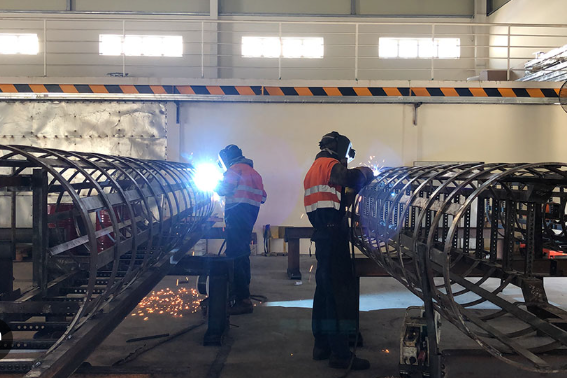 Steel fabrication and manufacturing at Perfect Steel Traders Indore